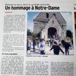 un hommage a notre dame
